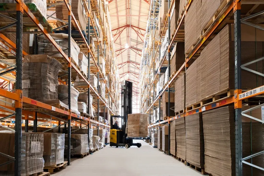 Senkron Group warehousing and fulfillment operations area
